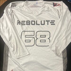 White Long Sleeve Men's Shirt